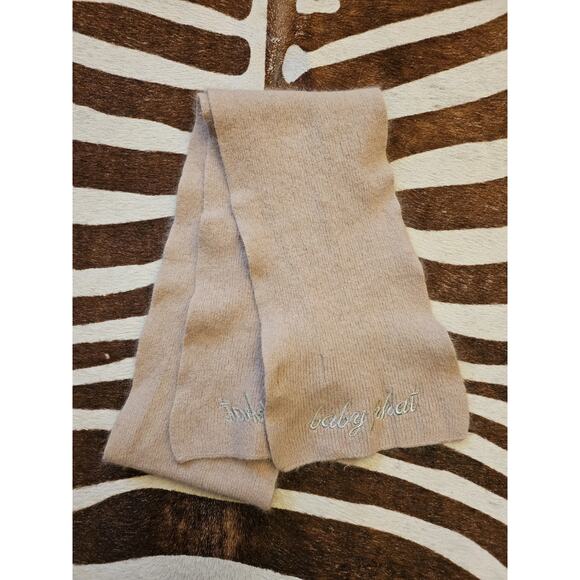 Vintage Y2K Baby Phat Soft Wool Scarf Embroidered 54in - Picture 1 of 5